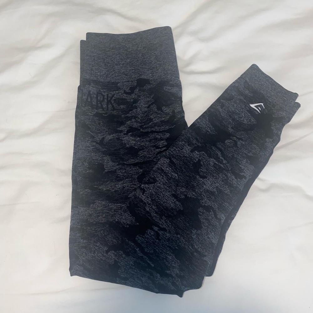 Gymshark Black Camo Leggings